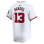 Nick Senzel Washington Nationals Nike Home Limited Player Jersey - White
