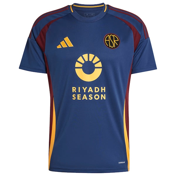 AS Roma adidas 2024/25 Third Replica Jersey - Navy/White