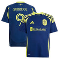 Sam Surridge Nashville SC adidas Youth 2025 The Heart of Nashville Kit Replica Player Jersey - Navy