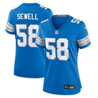 Penei Sewell Detroit Lions Nike Women's Game Jersey - Blue