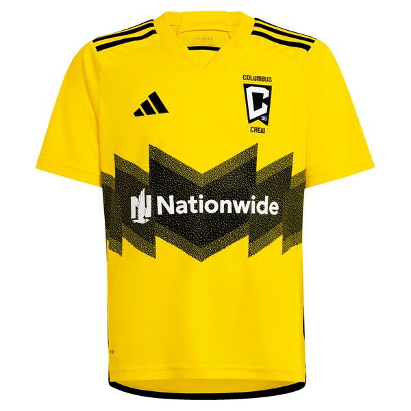 Diego Rossi Columbus Crew adidas Youth 2024 The Home Kit Replica Player Jersey - Yellow