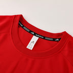 Adidas Short Sleeve Training Jersey Set - AD09- Red/Black