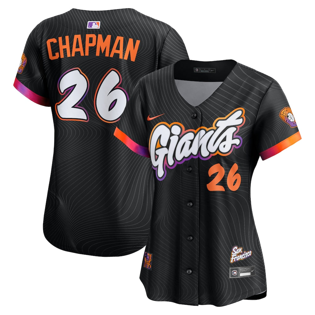 Matt Chapman San Francisco Giants Nike Women's 2025 City Connect Limited Jersey - Anthracite