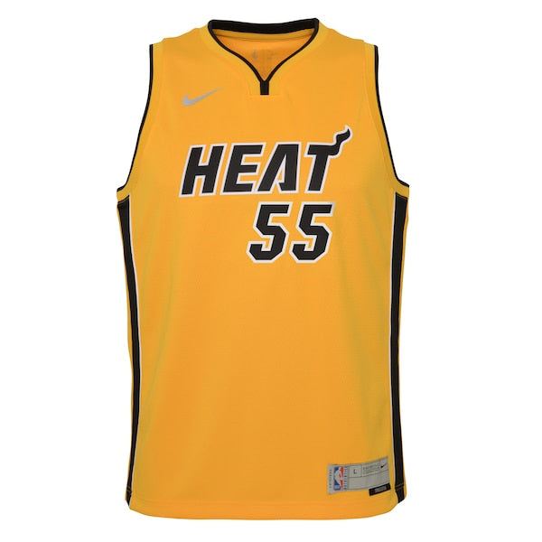 Duncan Robinson Miami Heat Nike Youth 2020/21 Swingman Player Jersey Trophy Gold - Earned Edition