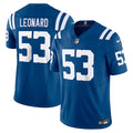 Shaquille Leonard Indianapolis Colts Nike Vapor F.U.S.E. Limited Jersey - Royal/Blue/White