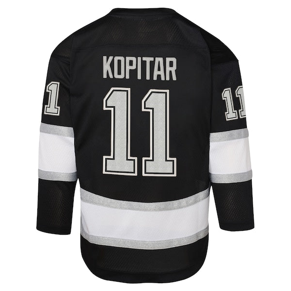 Anze Kopitar Los Angeles Kings Youth Replica Player Jersey - Black