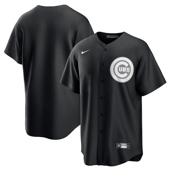 Chicago Cubs Nike Lights Out Replica Jersey - Black