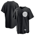 Chicago Cubs Nike Lights Out Replica Jersey - Black