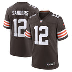 Shedeur Sanders Cleveland Browns Nike 2025 NFL Draft Game Jersey - Brown