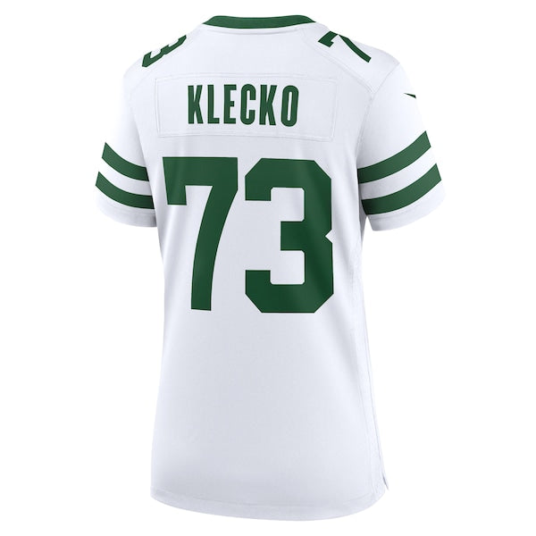 Joe Klecko New York Jets Nike Women's Legacy Retired Player Game Jersey - White/Green