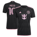 Lionel Messi Inter Miami CF adidas 2024 La Noche Replica Player Jersey - Black