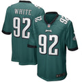 Reggie White Philadelphia Eagles Nike Game Retired Player Jersey - Midnight Green