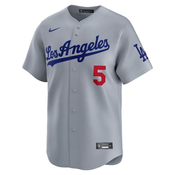 Freddie Freeman Los Angeles Dodgers Nike Away Limited Player Jersey - Gray/White