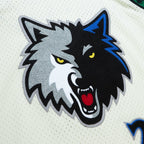 Kevin Garnett Minnesota Timberwolves  Chainstitch Swingman Jersey - Cream