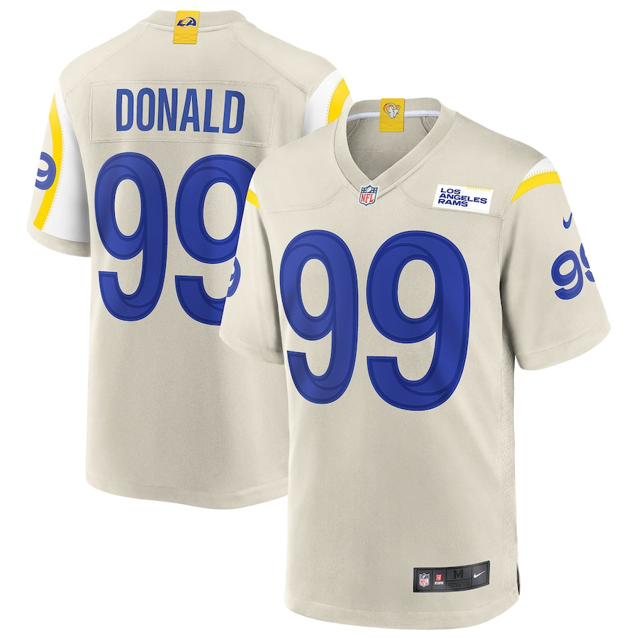 Aaron Donald Los Angeles Rams Nike Alternate Game Jersey - White/Cream