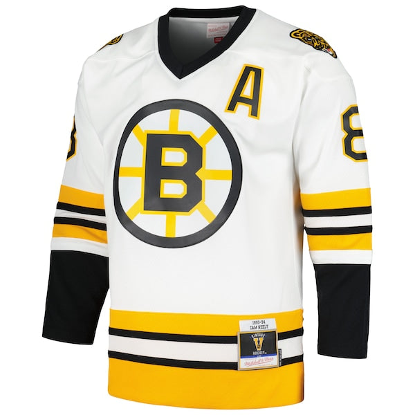 Cam Neely Boston Bruins  1993/94 Blue Line Player Jersey - White