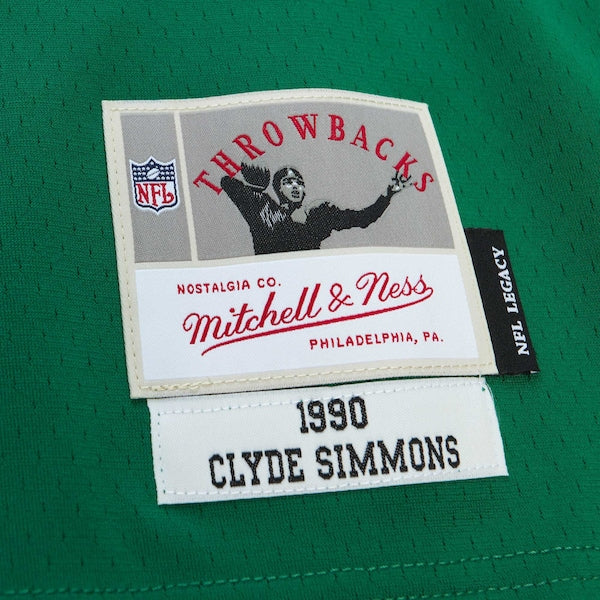 Clyde Simmons Philadelphia Eagles Legacy Replica Jersey - Kelly Green