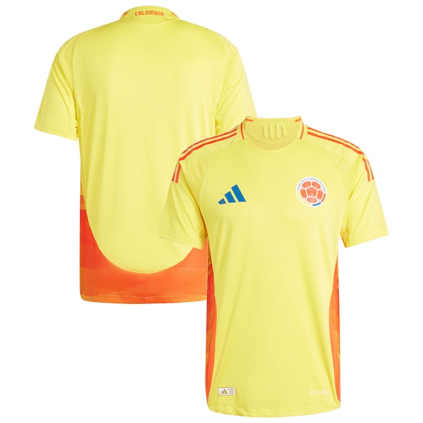 Colombia National Team adidas 2024 Home Authentic Jersey - Yellow