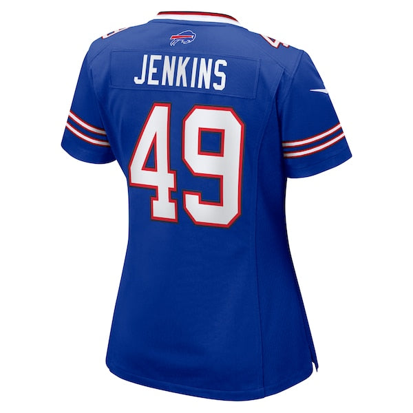 Keonta Jenkins Buffalo Bills Nike Women's Team Game Jersey -  Royal