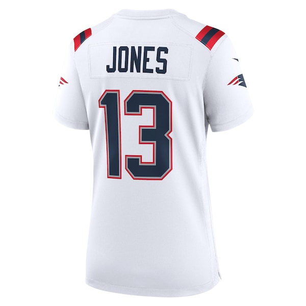 Jack Jones New England Patriots Nike Women's Game Player Jersey - White/Navy