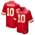 Isiah Pacheco Kansas City Chiefs Nike Super Bowl LIX Game Jersey - Red