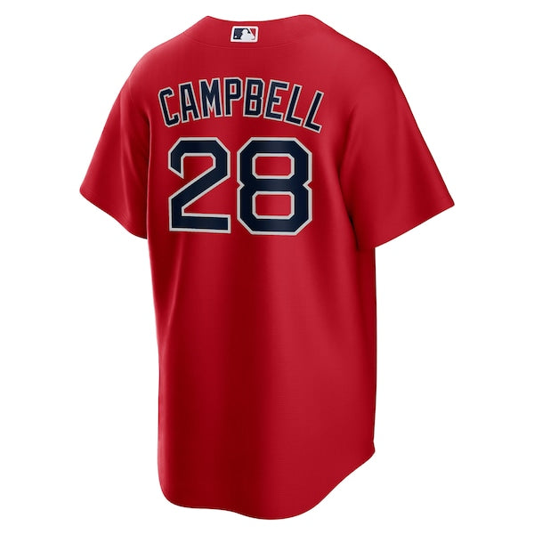 Kristian Campbell Boston Red Sox Nike Alternate Replica Jersey - Red/White
