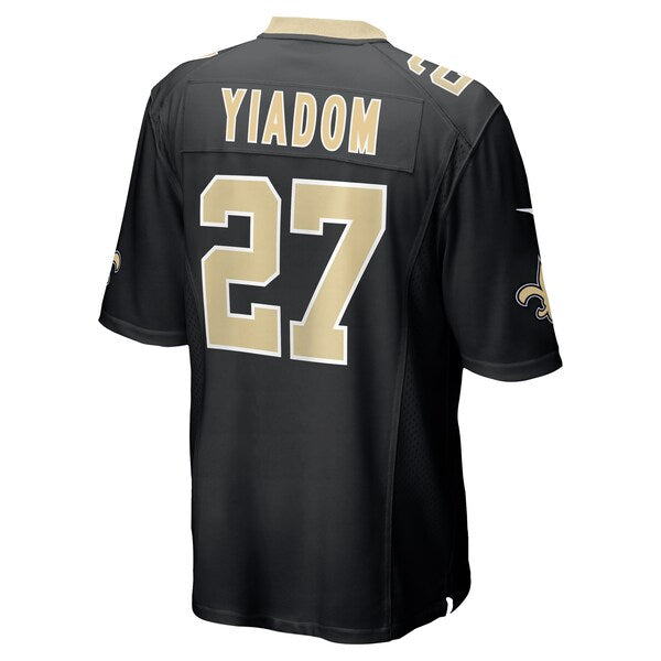 Isaac Yiadom New Orleans Saints Nike Team Game Jersey -  Black