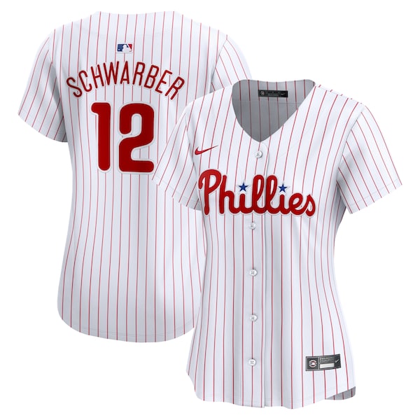 Kyle Schwarber Philadelphia Phillies Nike Women's Home Limited Jersey - White