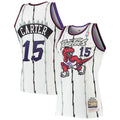 Vince Carter Toronto Raptors 1998/99 Hardwood Classics Authentic Jersey - White