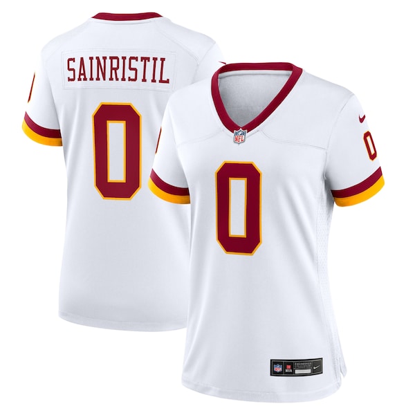 Mike Sainristil Washington Commanders Nike Women's Game Super Bowl Era Jersey - White