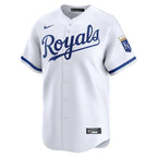 Kansas City Royals Nike 2024 Jackie Robinson Day Home Limited Jersey – White