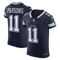 Micah Parsons Dallas Cowboys Nike Vapor F.U.S.E. Elite Jersey - Navy