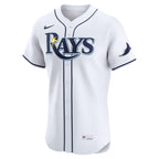 Tampa Bay Rays Nike Home Elite Jersey - White/Light Blue