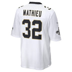 Tyrann Mathieu New Orleans Saints Nike Game Jersey - White/Black