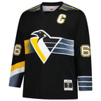 Mario Lemieux Pittsburgh Penguins  1996/97 Blue Line 2.0 Jersey - Black