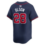 Matt Olson Atlanta Braves Nike Alternate Limited Player Jersey – Navy