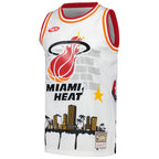 Miami Heat x Tats Cru Hardwood Classics Fashion Jersey - White