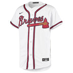 Atlanta Braves Nike Youth Home Replica Team Jersey - White