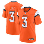 Wil Lutz Denver Broncos Nike Team Game Jersey -  Orange