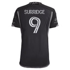 Sam Surridge Nashville SC adidas 2024 Man In Black Kit Authentic Player Jersey – Black