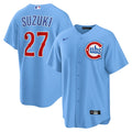 Seiya Suzuki Chicago Cubs Nike Alternate Replica Player Jersey - Light Blue