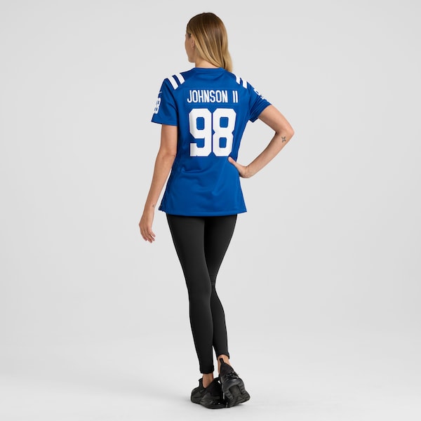 Eric Johnson II Indianapolis Colts Nike Women's Team Game Jersey -  Royal