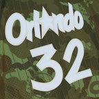 Shaquille O'Neal Orlando Magic Hardwood Classics 1994/95 Ghost Green Swingman Jersey - Camo
