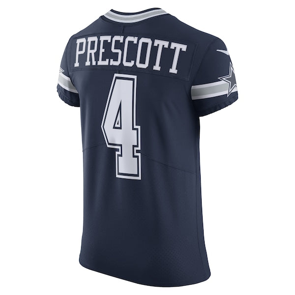 Dak Prescott Dallas Cowboys Nike Vapor Elite Player Team Jersey - Navy/White