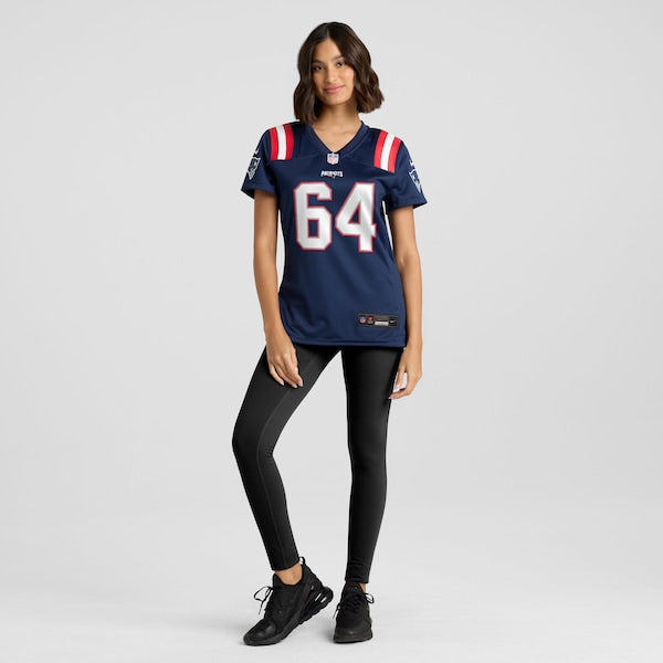 Layden Robinson New England Patriots Nike Women's  Game Jersey -  Navy