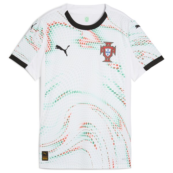 Portugal National Team Puma Women's 2025 Away Replica Jersey - White/Red