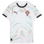Portugal National Team Puma Women's 2025 Away Replica Jersey - White/Red