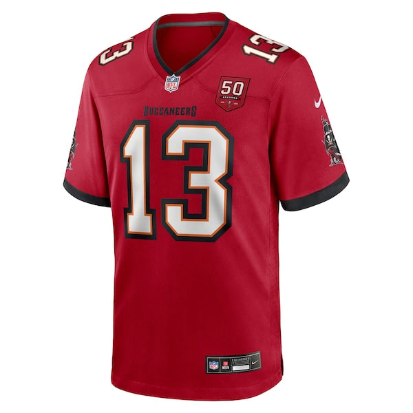 Mike Evans Tampa Bay Buccaneers Nike 50th Season Team Game Jersey - Red/Creamsicle