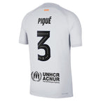 Gerard Pique Barcelona Nike 2022/23 Third Vapor Match Authentic Player Jersey - Gray