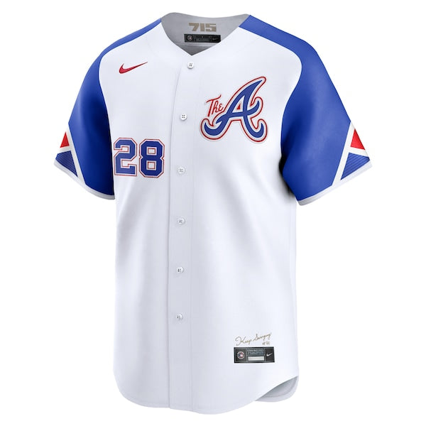 Matt Olson Atlanta Braves Nike City Connect Limited Player Jersey - White
